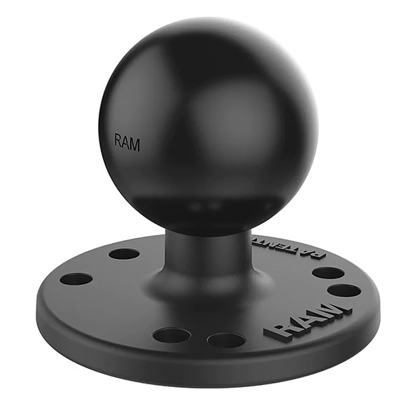 RAM MOUNTS BALL ADAPTER WITH HARDWARE FISHFINDERS