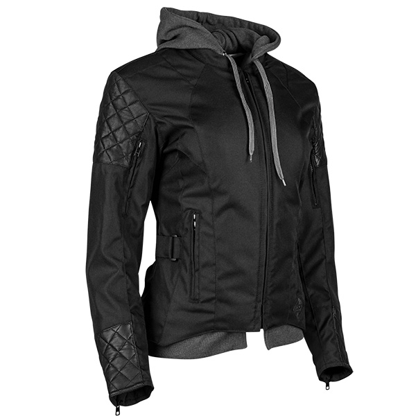 SPEED & STRENGTH WOMENS DOUBLE TAKE TEXTILE JACKET