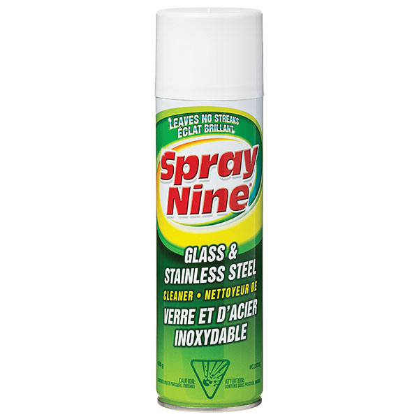 SPRAY NINE GLASS & STAINLESS STEEL CLEANER